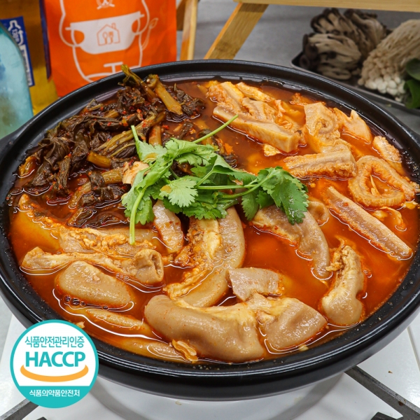 신선직송 시래기 소곱창전골