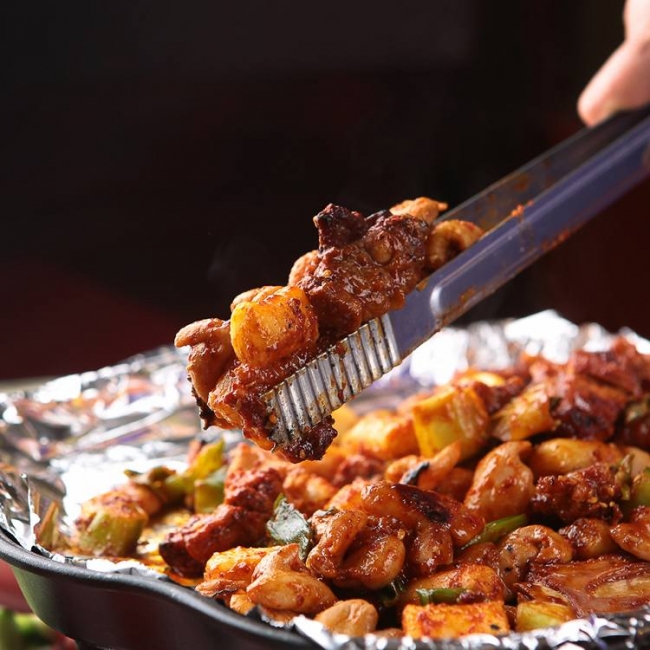 [형원축산]고소한 납작 소대창 250g +참소스증정 /초벌양념 납작 소대창 250g