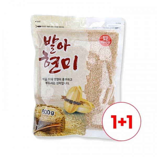 [24년잡곡]국내산 발아현미800g+800g미곡