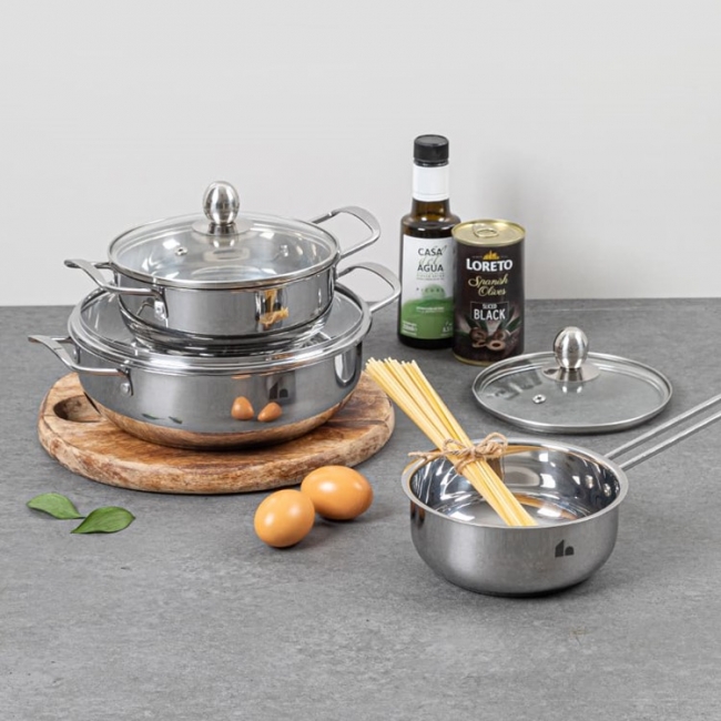 [라온까사]트랜드쿡 냄비 3종세트 (18편수/20양수/26전골)