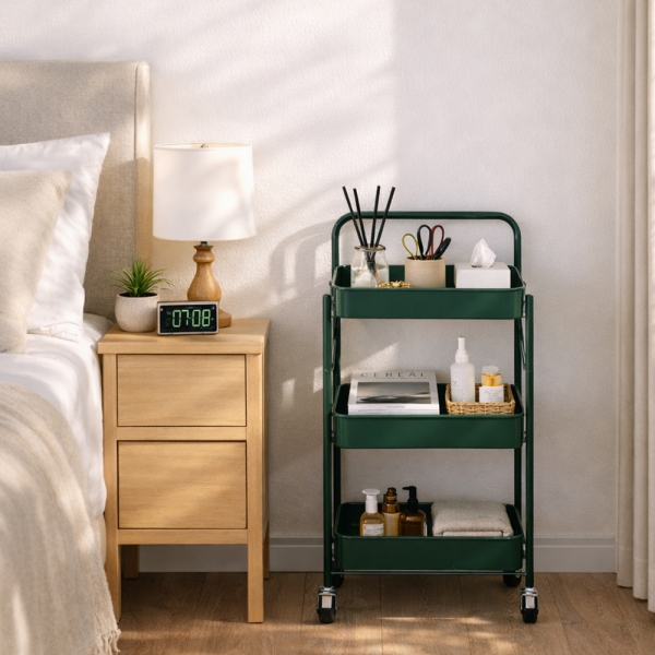 ★단독★ [NEW 런칭] 보프 3단 이동식 폴딩 프리미엄 컬러 수납장