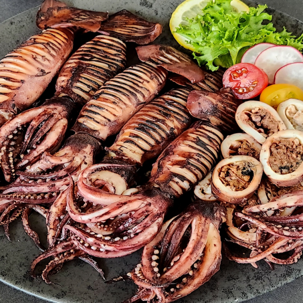 ★리뷰이벤트★ 녹진내장 오징어 오징어통찜 통찜용오징어 급냉 600g~1kg