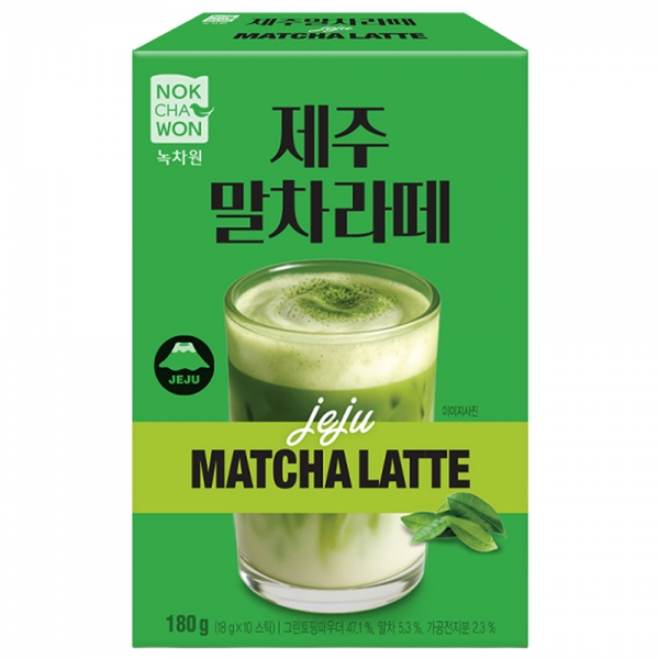 ★타임세일★ 녹차원 제주 말차 라떼 10개입