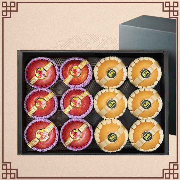 [사과배혼합 선물세트] 명품 사과+배혼합 선물세트 6kg (배6+사과6)/ 4.5kg(사과5+배4)