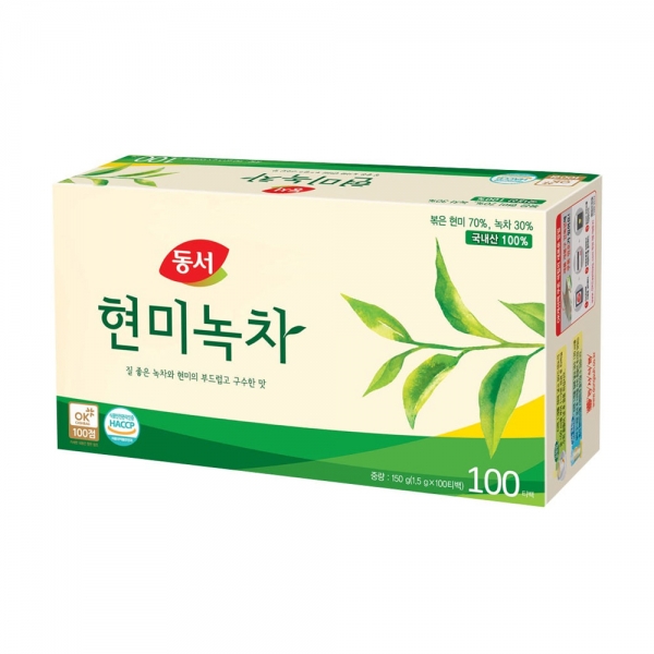 ★신선위크★ 동서 현미녹차 100T