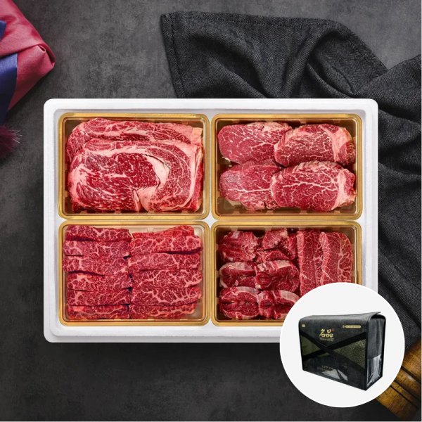 국내산 1등급 소고기 구이 정육 선물세트 