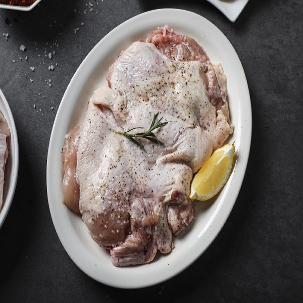 100% 국내산 냉장 닭다리살(순살 정육)1kg (7개~8개)