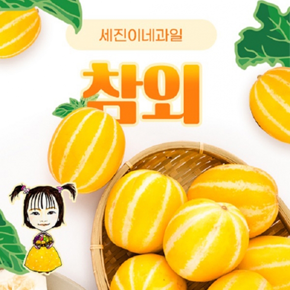 [착한가격] 세진이네 과일 맛있는 가정용 / [정품] 꿀 참외
