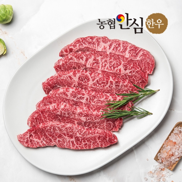 (농할) [농협안심한우] 국내산 나주 암소 한우 부채살300g 1등급