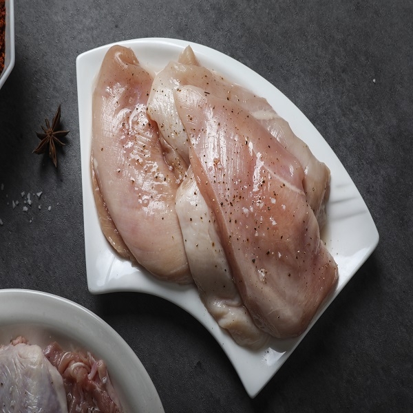 100% 국내산 냉장 신선닭가슴살1kg (7개~9개)